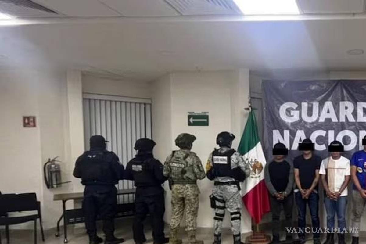 Detienen a seis presuntos sicarios del Cártel de Sinaloa en Chiapas