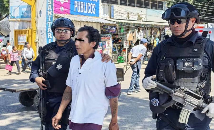 Operativo Pescador 3.0 fortalece seguridad en Central de Abasto Oaxaca