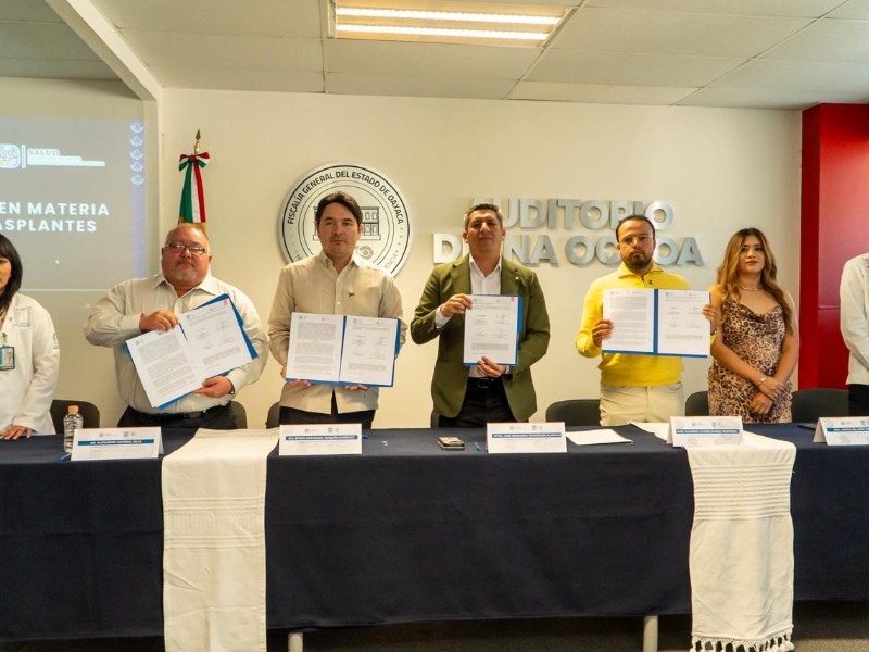 Oaxaca fortalece donación y trasplante de órganos con nuevo convenio