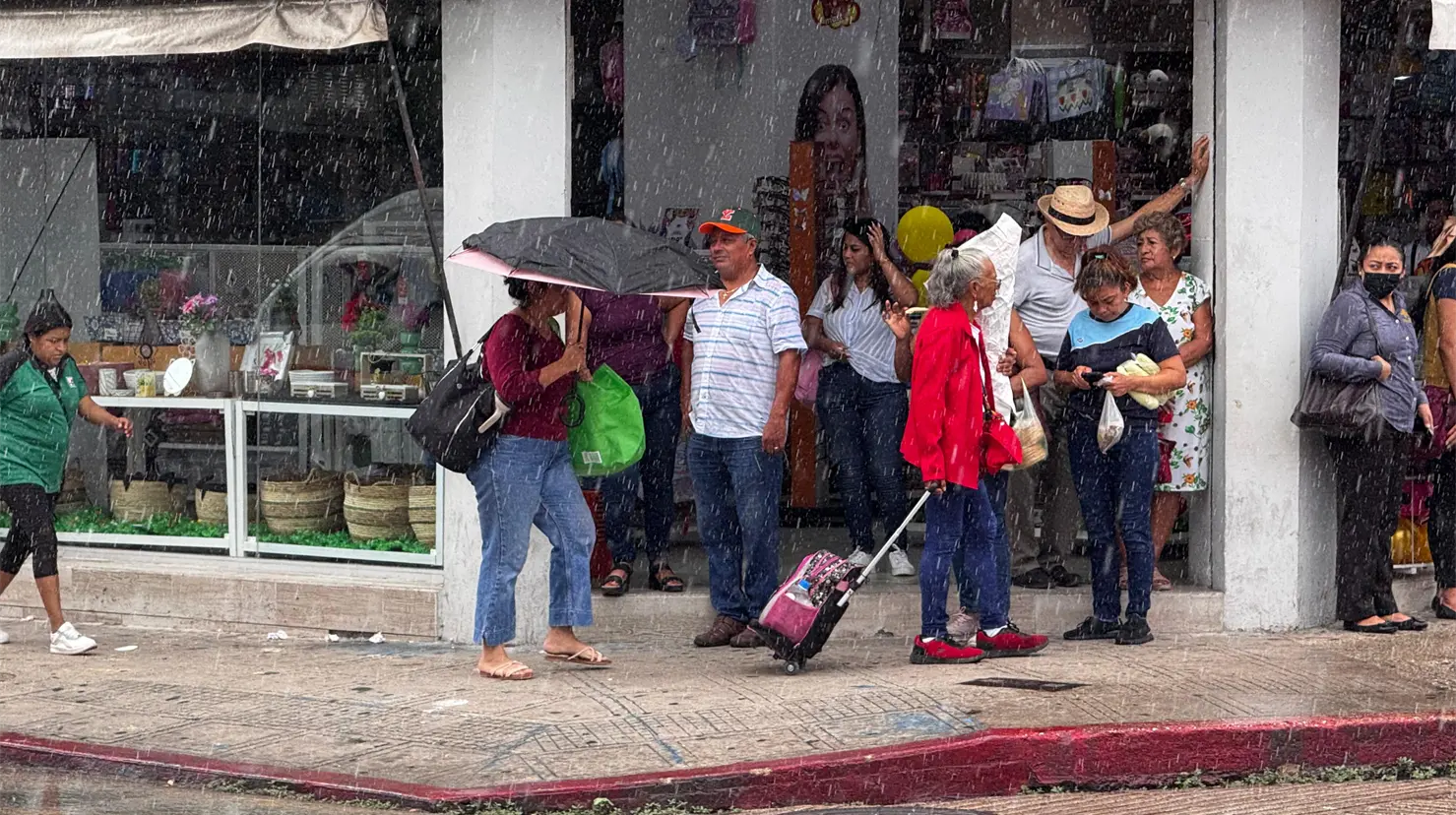 Primer norte de la temporada llega con lluvias a Yucatán