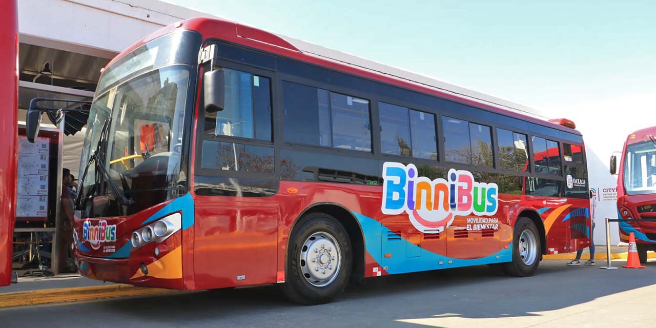 BinniBus Oaxaca: Ruta Troncal supera el millón de usuarios