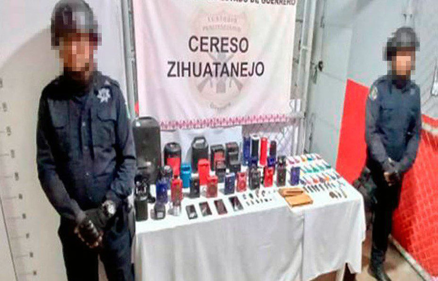 Requisa en penal de Zihuatanejo: Aseguran drogas y armas
