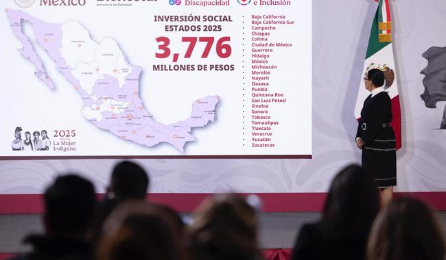 Pensión del Bienestar para Discapacitados: Invierten más de $32 mil mdp para 1.6 millones de beneficiarios en 2025