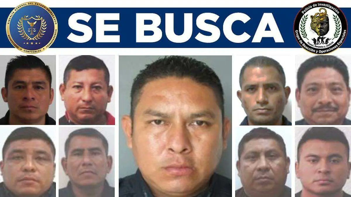 Policías son sujetos buscados por fge tabasco con millonaria recompensa