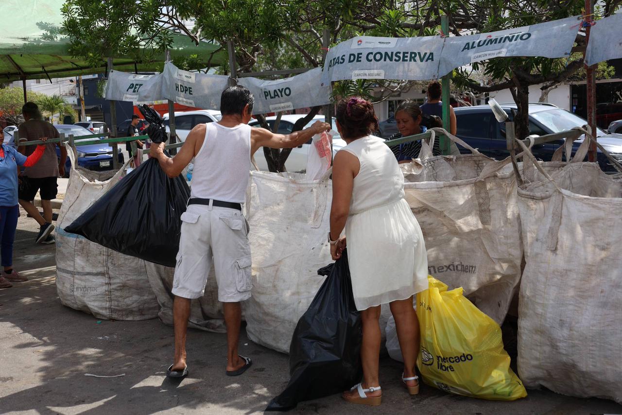 Cancún: Último reciclatón del año invita a la jornada final