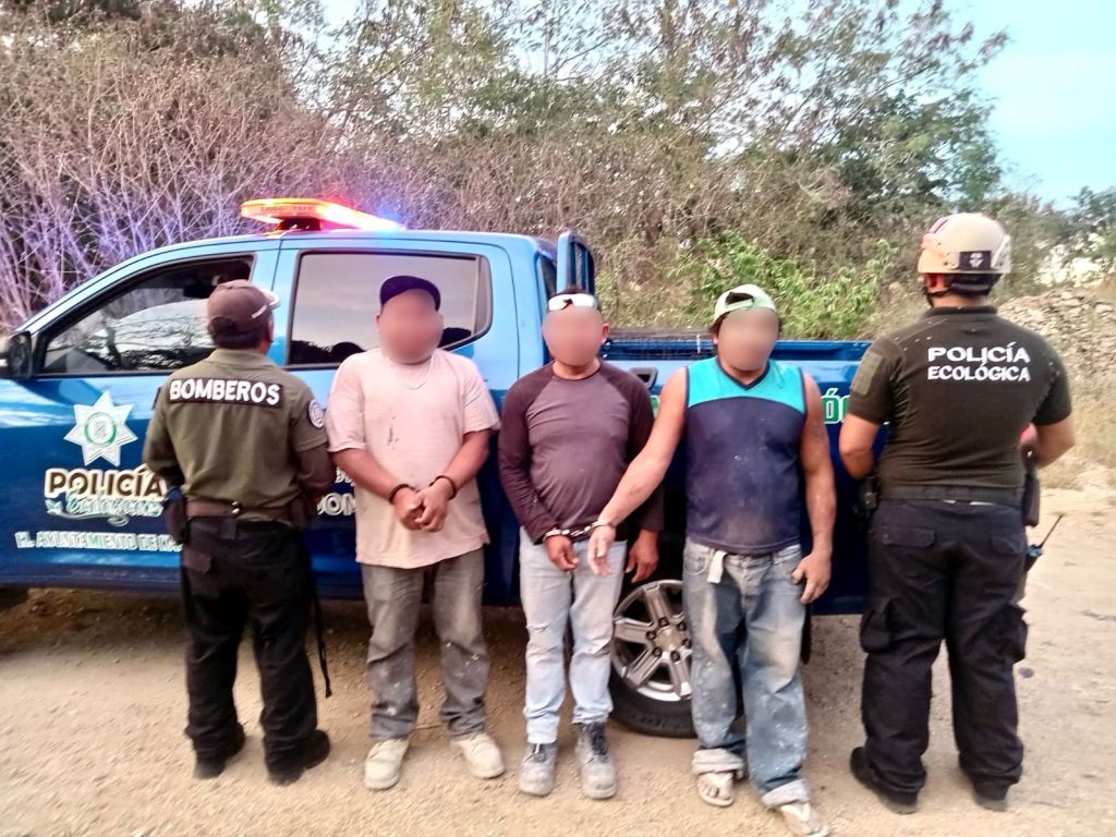 Tres detenidos por tirar basura en calles de Kanasín, Yucatán