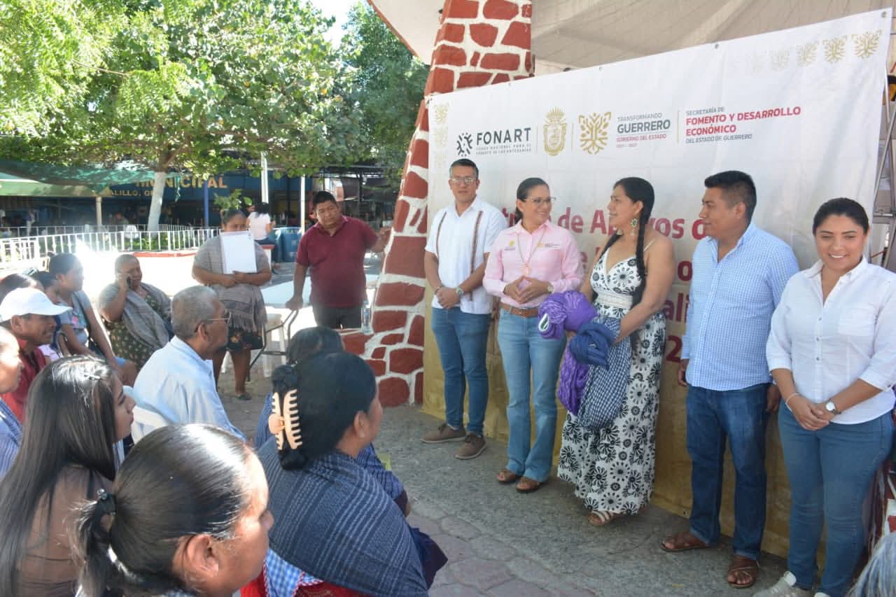 Gobierno de guerrero impulsa economía local con apoyos a artesanos
