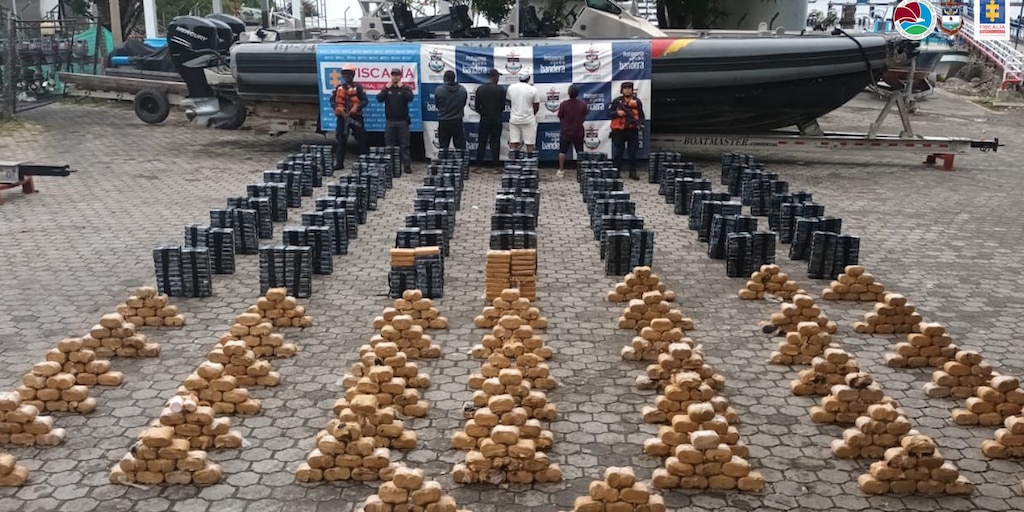 Colombia incauta 27 toneladas de cocaína, 18 cerca de Canarias