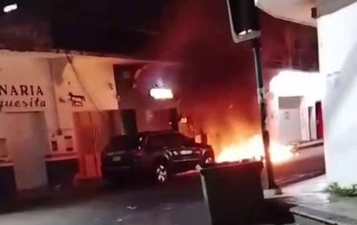 Reportan desaparición de dueños de bares incendiados en Chiapas