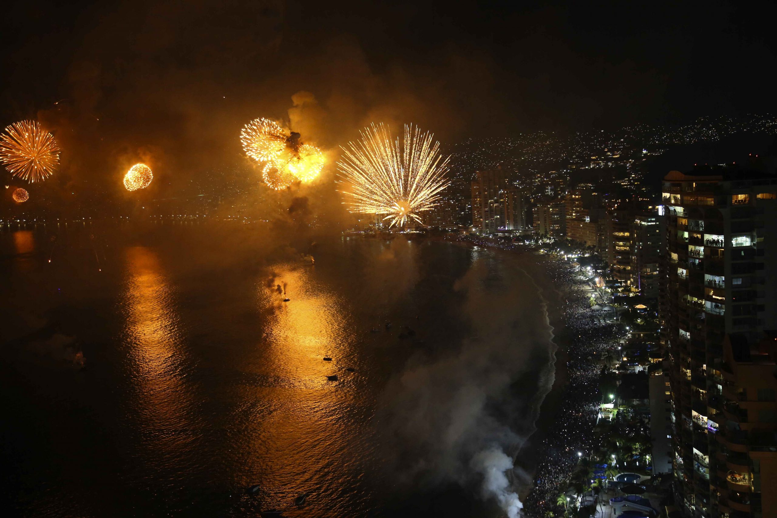Prohibiciones en la gala de pirotecnia de Acapulco 2026