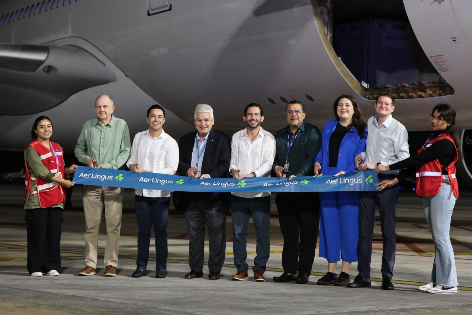 Mara Lezama celebra histórica ruta directa Dublín-Cancún de Air Lingus