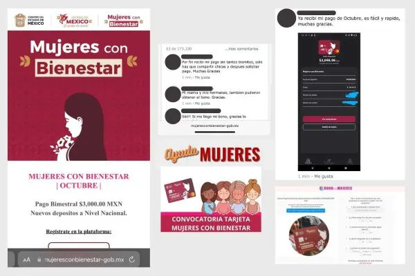 Alertan por falso Bono Mujer Bienestar de $2,750 pesos