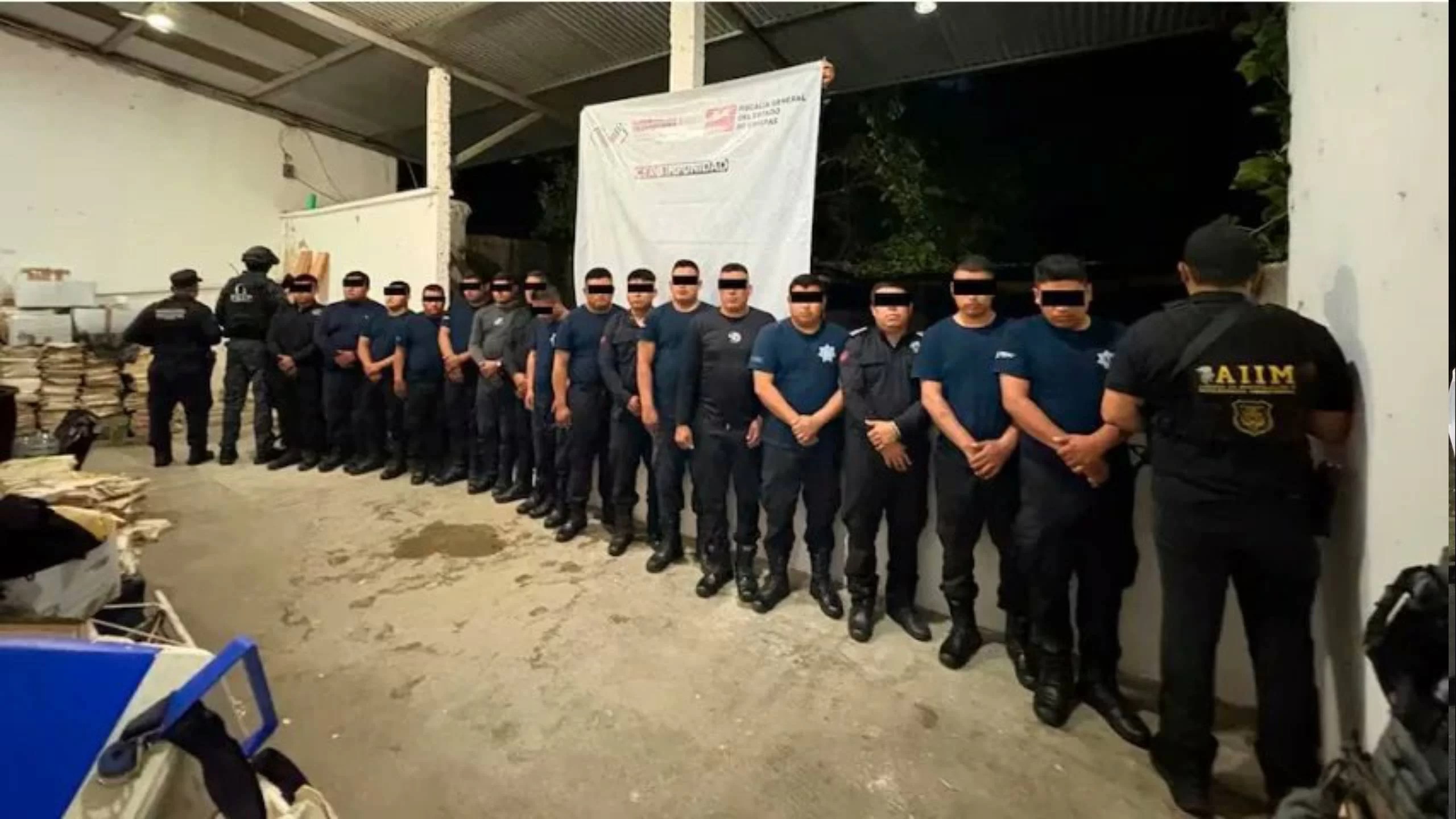 Judicializan a 11 policías en Chiapas por halconeo y drogas