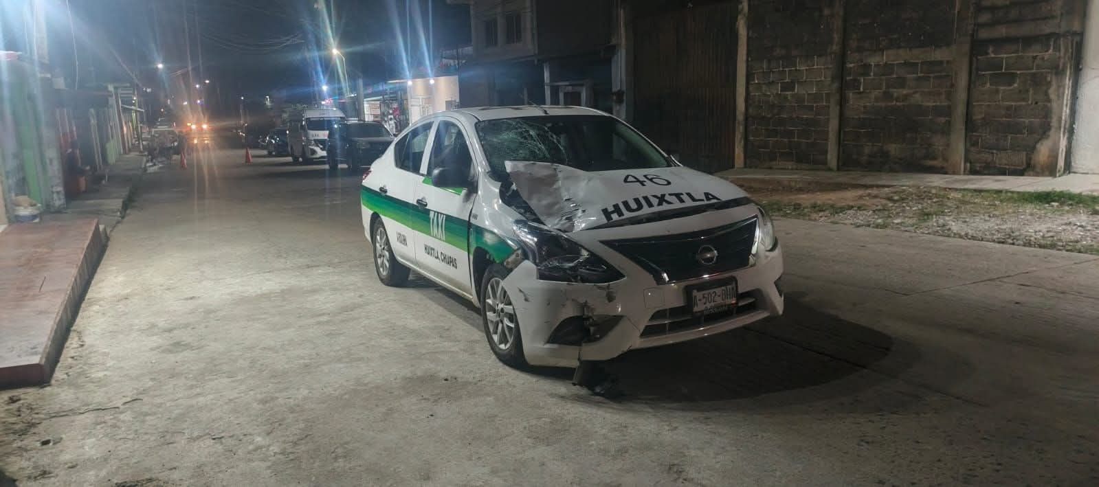 detenido taxista tras fatal atropellamiento en huixtla, chiapas