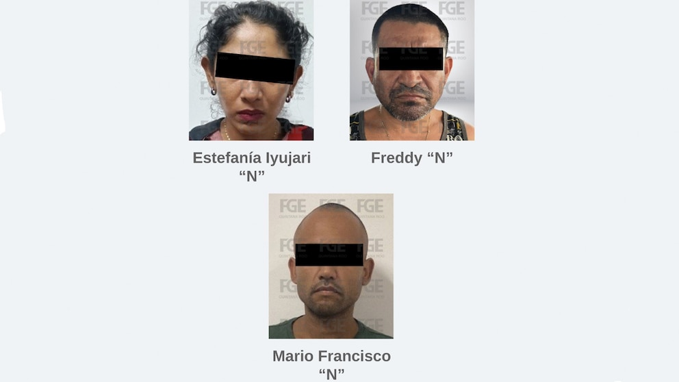 Tres detenidos por feminicidio, asfixia y abuso en Cancún