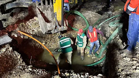 Victoria sin agua: 300 mil afectados por tubería rota