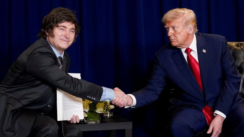 milei acepta invitación de trump para junta de paz en gaza