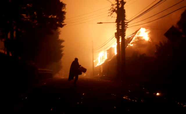 Incendios en Chile: 20 muertos y miles de damnificados