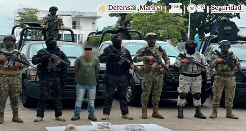 Detenido en Tabasco líder del Cártel Jalisco Nueva Generación