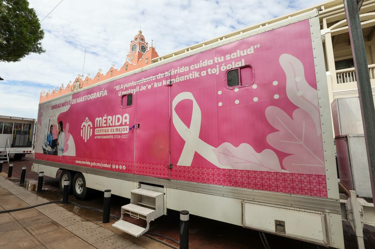Mérida ofrece mastografías gratuitas todo octubre 2025